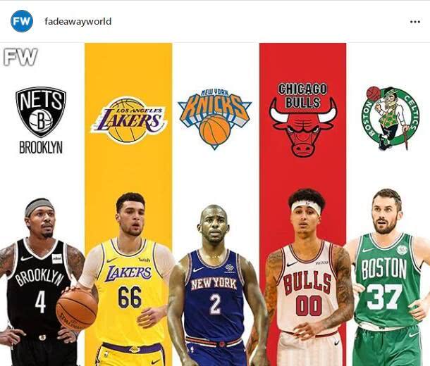 美媒分析在休赛期有10位NBA球星有可能被交易